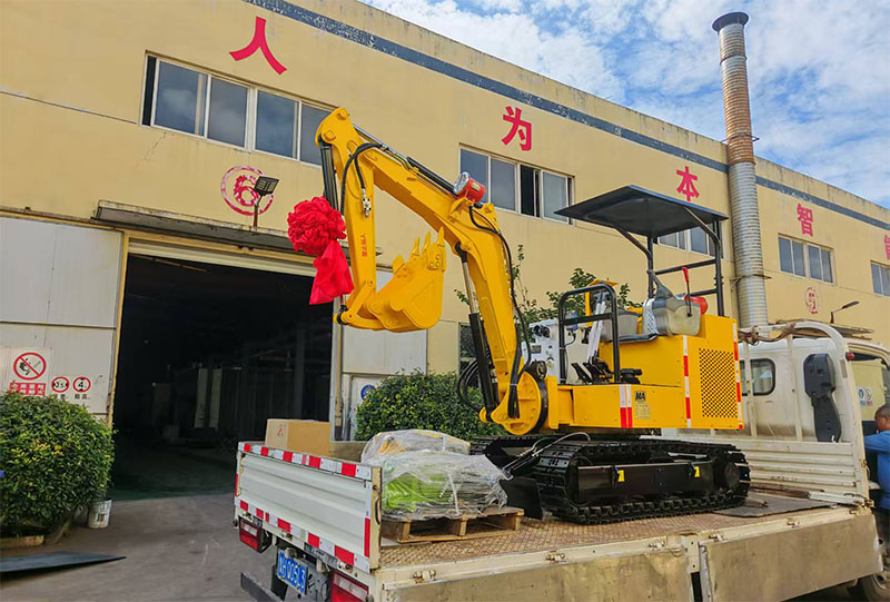 山东矿安机电MWD2.0/0.12L煤矿用液压挖掘机顺利发往山西华飞建设工程